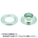 TRUSCO 両面ハトメ アルミ 10mm 20組入 (ブリスターパック入) ( P-THP-A10 (10MM 20クミイリ) ) トラスコ中山(株)