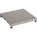 【SALE価格】TRUSCO 低床式アルミ製ステップ 600X600XH90~120 ( TFS-0660AL ) トラスコ中山(株)