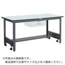 【SALE価格】TRUSCO 中荷重作業台(500kg)CFW型 1800X900XH740 1段引出付 ダークグレー色 ( CFWR-1890F1 ) トラス...