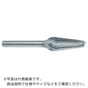 スーパー スーパー超硬バー シャンク径6mm(テーパー型)ダブルカット(刃径:12.7) ( SB7C04 ) (株)スーパーツール