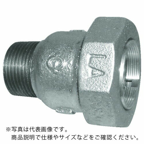 【SALE価格】RIKEN ( リケン ) 配管継手 LAカップリング HI-LA型 オスアダプター 呼び径(A)25 ( G-HI-LA-AP-25A )