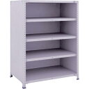 【SALE価格】TRUSCO 軽量150型背側板付棚 900X600XH1200 5段 ( TLA43L-25 ) トラスコ中山(株)