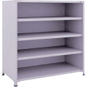 【SALE価格】TRUSCO 軽量150型背側板付棚 1200X600XH1200 5段 ( TLA44L-25 ) トラスコ中山(株)