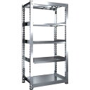 【SALE価格】TRUSCO ステンレス製中量ボルトレス棚 SM3型 W900×D571×H1800 5段 単体 ( SM3-6365 ) トラスコ中山(株)