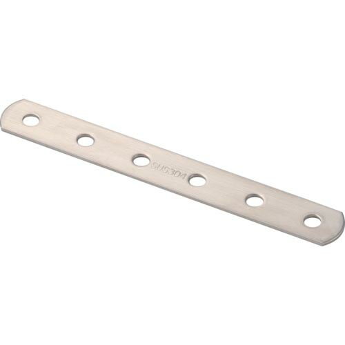 TRUSCO ジョイント金具19型フラット ステンレス 長さ150 穴数6 ( TK19-F6S )