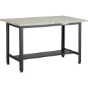 【SALE価格】TRUSCO 中荷重作業台(500kg)AEW型 900X600XH740 基本タイプ ダークグレー色 ( AEWS-0960 (900X600MM 500KG) ) トラスコ中山(株)