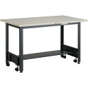 【SALE価格】TRUSCO 中荷重作業台(500kg)CFW型 900X600XH740 基本タイプ ダークグレー色 ( CFWS-0960 (900X600...