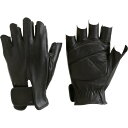 TRUSCO 防振防滑手袋 ハーフフィンガー LLサイズ ( TPG855-LL (LL) ) トラスコ中山(株)