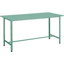 【SALE価格】TRUSCO 軽荷重立作業台(300kg)HAE型 1800X900XH900 基本タイプ グリーン色 ( HSAE-1809 (スチールテンバ...