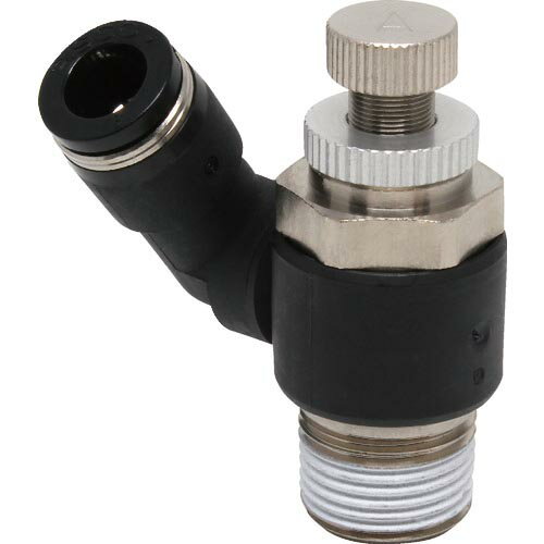 PISCO スピードコントローラ フリー メーターアウト制御チューブ8ネジR3/8 ( JSS8-03A ) (株)日本ピスコ