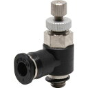 PISCO スピードコントローラ エルボ メーターアウト制御チューブ4ネジM5X08 ( JSC4-M5A ) (株)日本ピスコ