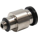 PISCO チューブフィッティング 六角穴付ストレート チューブ6 接続口径M5×0.8 ( POC6-M5 ) (株)日本ピスコ