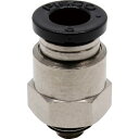 PISCO チューブフィッティング ストレート 適合外径6mm 接続口径M5×0.8 ( PC6-M5 ) (株)日本ピスコ