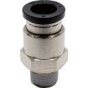 PISCO チューブフィッティング ストレート 適合外径8mm 接続口径R1/8 ( PC8-01 ) (株)日本ピスコ