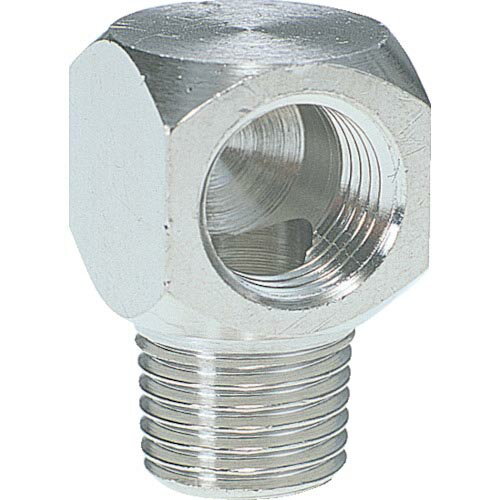 チヨダ 配管継手 PTエルボSUS304 Rc3/8・R1/2 ( PLS-3F-4M ) 千代田通商(株)