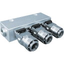 【SALE価格】チヨダ 金属カップリング フリージョイントX 2分岐管 ( MFX-FJ2 ) 千代田通商(株)