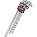 【SALE価格】TONE マスターツールロング六角棒L形レンチセット 9pcs ( AL900 ) TONE(株)