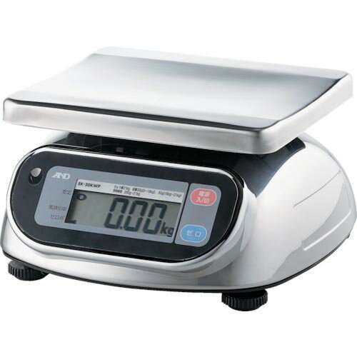 A&D 防塵・防水デジタルはかりウォーターボーイ0.01kg/20kg ( SL-20KWP ) (株)エー・アンド・デイ