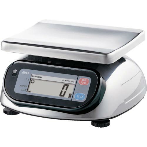 A&D 防塵・防水デジタルはかりウォーターボーイ2g/5000g ( SL-5000WP ) (株)エー・アンド・デイ