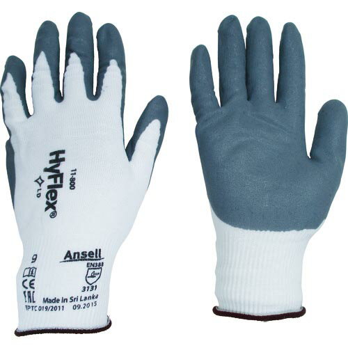 【SALE価格】Ansell 組立・作業用手袋 ハイフレックス 11-800 Mサイズ ( 11-800-8 ) (株)アンセル・ヘ..