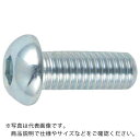 TRUSCO 六角穴付ボタンボルト 三価白 全ネジ M5×20 21本入 ( B774-0520 ) トラスコ中山(株)