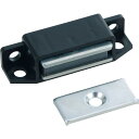 【SALE価格】TRUSCO マグネットキャッチ 樹脂製 L45mm 黒 ( TSM-111-BK ) トラスコ中山(株)