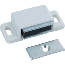 【SALE価格】TRUSCO マグネットキャッチ(横型) PE製 L46.7mm 白 ( TSM-50P-W ) トラスコ中山(株)
