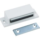 【SALE価格】TRUSCO マグネットキャッチ(横型) 樹脂製 L60mm 白 ( TSM-81-W ) トラスコ中山(株)