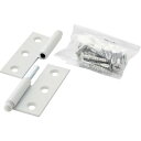 【SALE価格】TRUSCO スチール製抜き差し蝶番 左用 (1組(袋)=2個入) ( 225-5040L ) トラスコ中山(株)