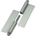 【SALE価格】TRUSCO スチール製抜き差し蝶番 穴ナシ 右用 (1組(袋)=2個入) ( 225W-5030R ) トラスコ中山(株)