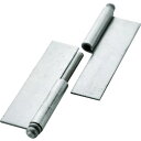 【SALE価格】TRUSCO スチール製抜き差し蝶番 穴ナシ 右用 (1組(袋)=2個入) ( 225W-7043R ) トラスコ中山(株)
