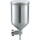 TRUSCO フリーアングル塗料カップ 重力式用 容量0.4L 脚付 ( TGC-04FA ) トラスコ中山(株)