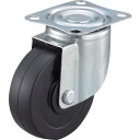 【SALE価格】ワコーパレット エアーキャスター(自在車) 50mm ゴム車 ( ALG-50-RH ) (株)ワコーパレット
