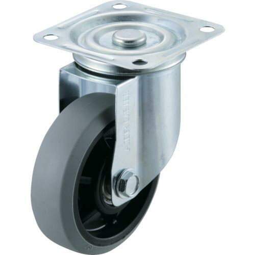 ワコーパレット エアーキャスター(自在車) 125mm ウレタン車 ( AMG-125-GU ) (株)ワコーパレット(4)