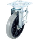 【SALE価格】ワコーパレット エアーキャスター(自在車ストッパー付) 200mm ウレタン車 ( ASHG-200-GUDS ) (株)ワコーパレット