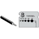 【SALE価格】VESSEL ワイヤーストリッパーブレード (3000B、300002用) 単線用 ( WB-002 ) (株)ベッセル