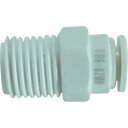 【SALE価格】チヨダ チューブ継手 ファイブ樹脂メイルコネクタ W(白) 6mm・R1/4 ( FR6-02MW ) 千代田通商(株)