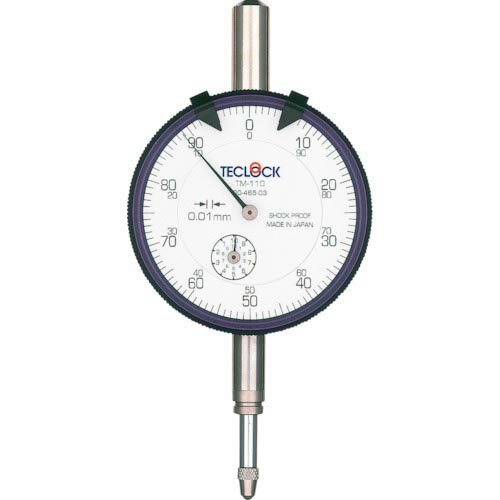 TECLOCK 丸型ダイヤルゲージ ( TM-110F ) (株)テクロック