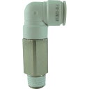 チヨダ ホース継手 ファイブロングメイルエルボ W(白) 10mm・R1/4 ( F10-02M2LW ) 千代田通商(株)