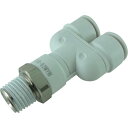 チヨダ ファイブメイルブランチワイ W(白)10mm・R1/4 ( F10-02MYW ) 千代田通商(株)