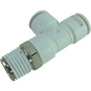 チヨダ ホース継手 ファイブメイルランティ W(白) 8mm・R1/4 ( F8-02RTW ) 千代田通商(株)