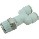 チヨダ ファイブメイルブランチワイ W(白)8mm・R3/8 ( F8-03MYW ) 千代田通商(株)