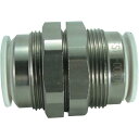 チヨダ ファイブSUSバルクヘッドユニオン 白 12mm ( FS12-00BUW ) 千代田通商(株)