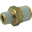 チヨダ 配管継手 異径ニップル R1/8・R1/4 ( D-1M-2M(GT-21) ) 千代田通商(株)