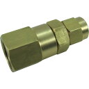チヨダ 配管継手 ユニバーサルソケット 6mm・G1/4 ( H4-G2FU ) 千代田通商(株)