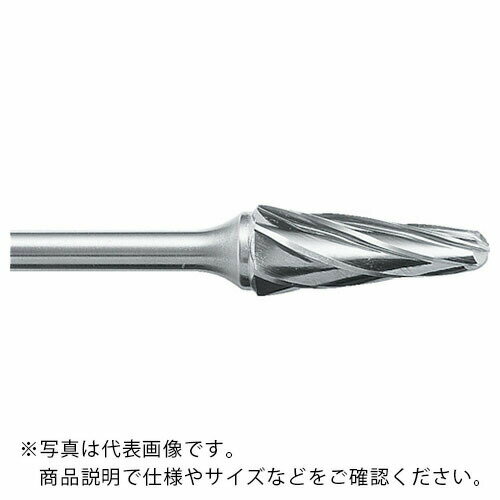 スーパー スーパー超硬バー アルミカット ロー付タイプ シャンク径6mm テーパー型 刃径:19.0 ( SB7C04SA ) (株)スーパーツール