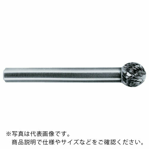 スーパー スーパー超硬バー シャンク径6mm(球型)シングルカット(刃径:11.0) ( SB8C06S ) (株)スーパー..