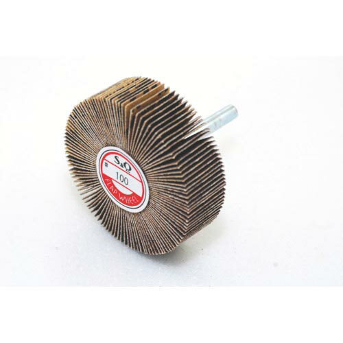 MURAKO ( ムラコ ) 軸付フラップ金具無し 外径60 幅20 軸径6mm 60# ( KN6020 60 ) 【10個セット】