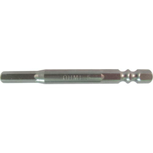 【SALE価格】近江 ( 近江精機 ) 六角6.35 溝9、13兼用差込 ヘキサゴンビット H5 全長70 ( V32XH5-70 ) 【10本セット】