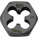 TRUSCO 六角サラエナットダイス 並目 M6X1.0 ( TD6-6X1.0 ) トラスコ中山(株)